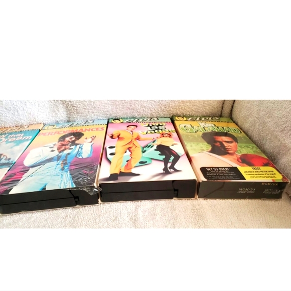 ❣️HP❣️Elvis Presley MGM Commemorative Collection Vol. 1 Vhs Set of 9 - Picture 6 of 12